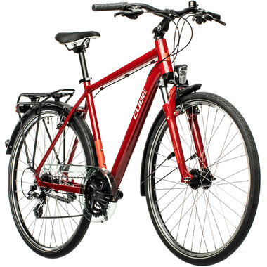 Bicicleta de viaje CUBE TOURING Rojo 2021 0